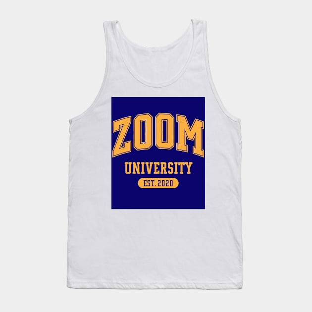 Zoom University Art Tank Top by woleswaeh